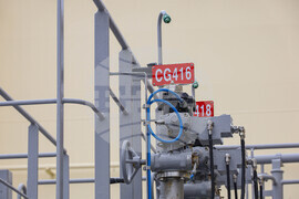 Турция - Посрещане на първия танкер с американски газ за България