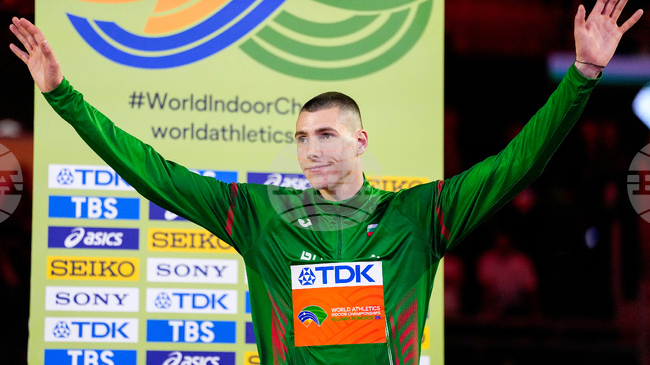 Saraboyukov Wins Long Jump Bronze at World Indoor Championships