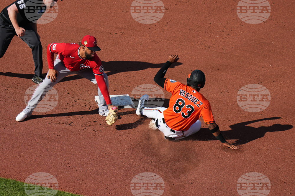 Nationals Orioles Spring Baseball