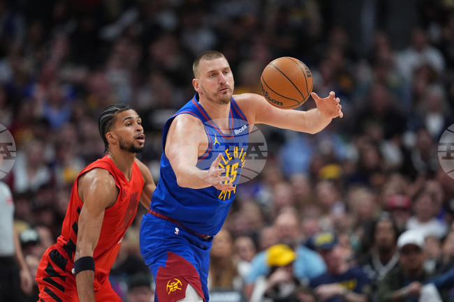 Trail Blazers Nuggets Basketball