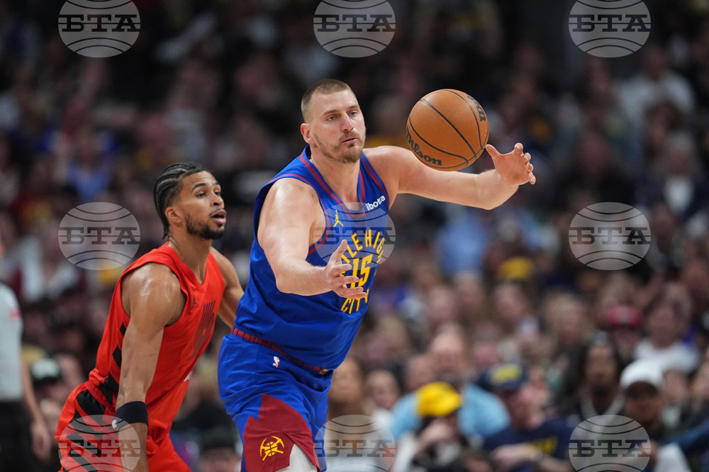 Trail Blazers Nuggets Basketball