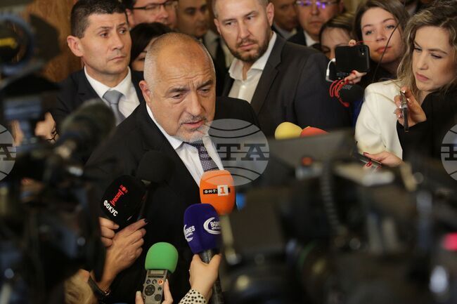 Парламент - Бойко Борисов - брифинг