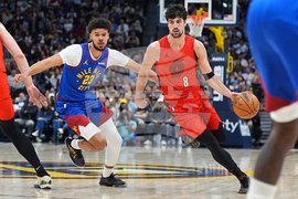 Trail Blazers Nuggets Basketball