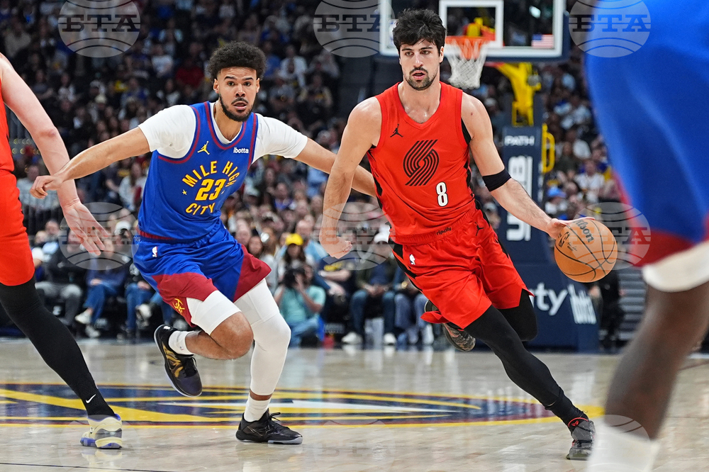 Trail Blazers Nuggets Basketball