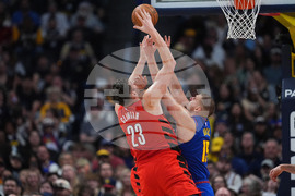 Trail Blazers Nuggets Basketball