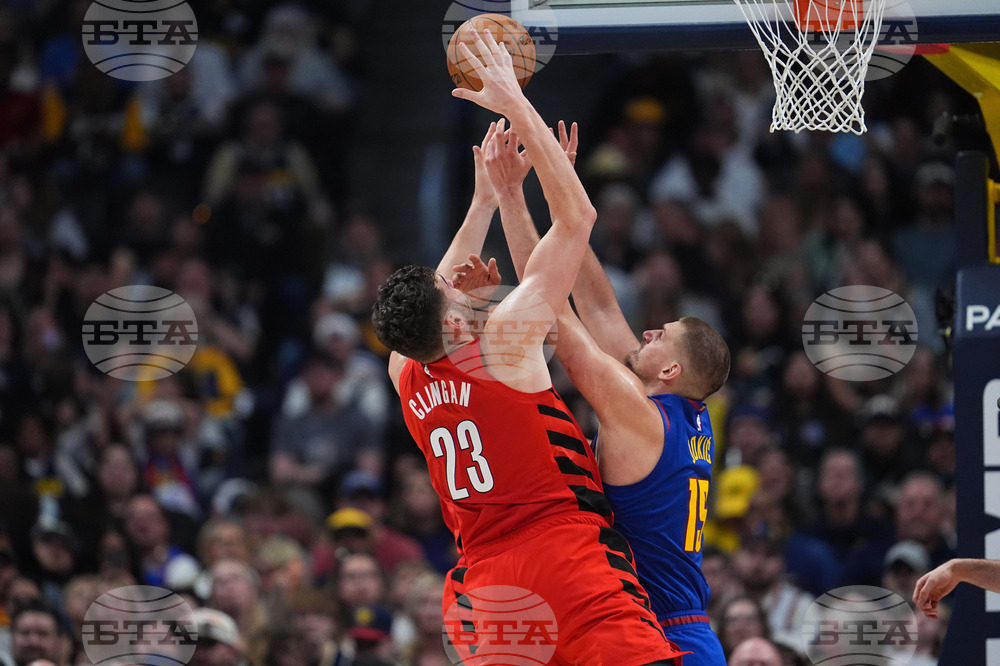 Trail Blazers Nuggets Basketball