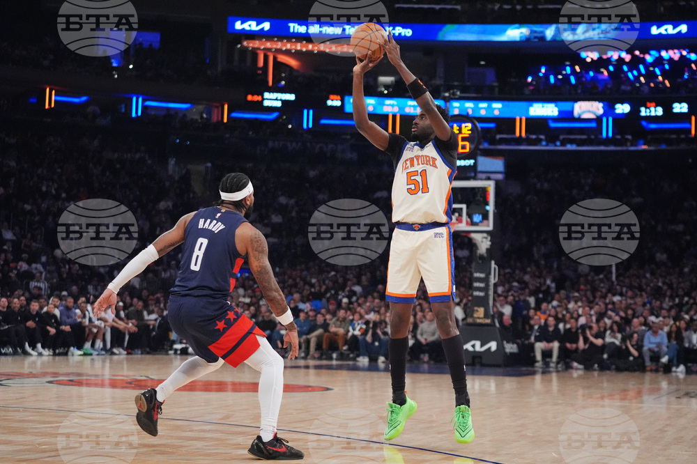Wizards Knicks Basketball