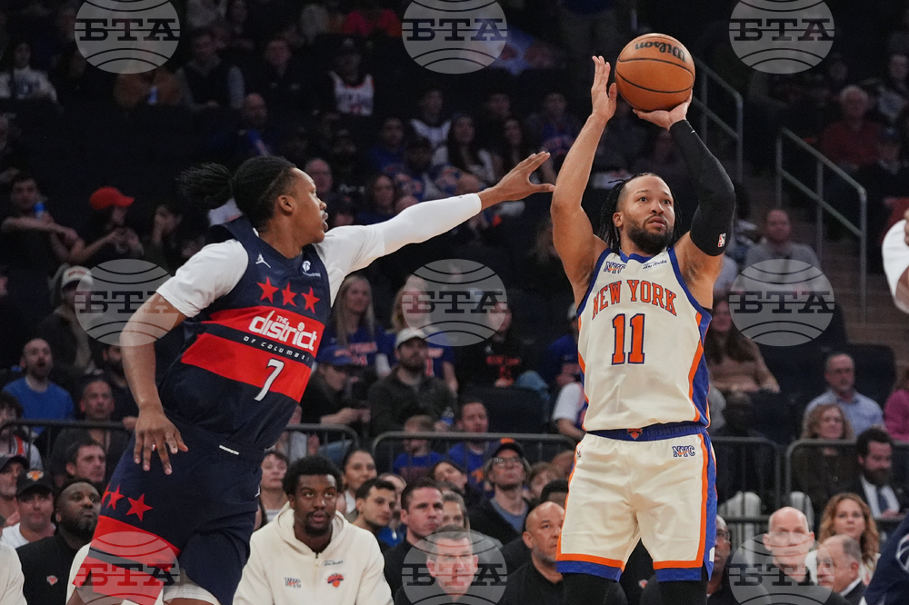 Wizards Knicks Basketball