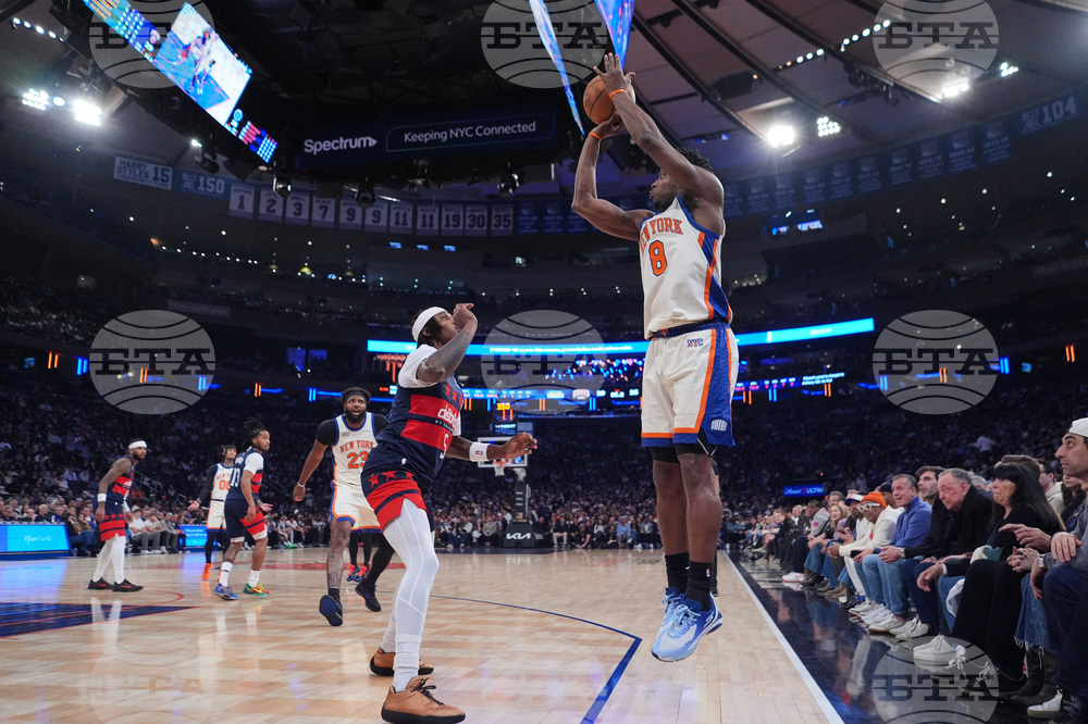 Wizards Knicks Basketball