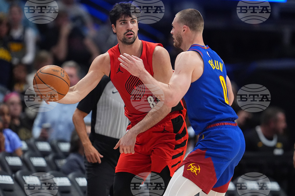 Trail Blazers Nuggets Basketball