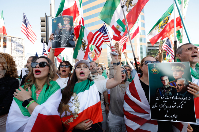 Iran US Israel Protests