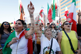 Iran US Israel Protests