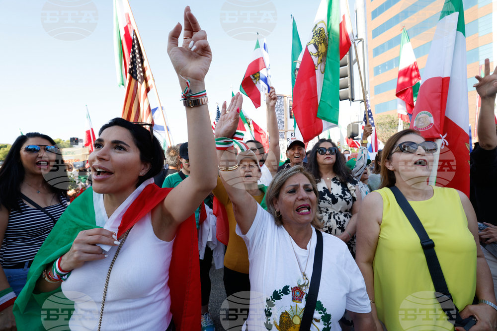 Iran US Israel Protests