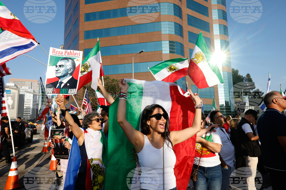 Iran US Israel Protests