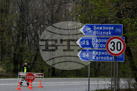 Бургас - дъждовно време - автомобилен трафик - контрол