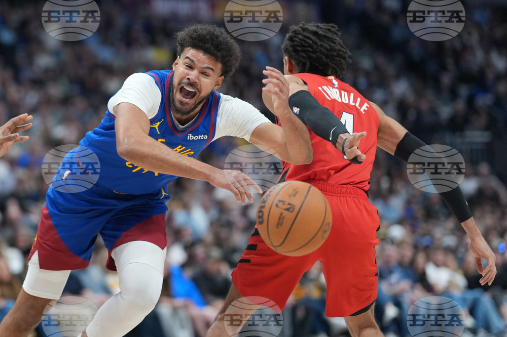 Trail Blazers Nuggets Basketball