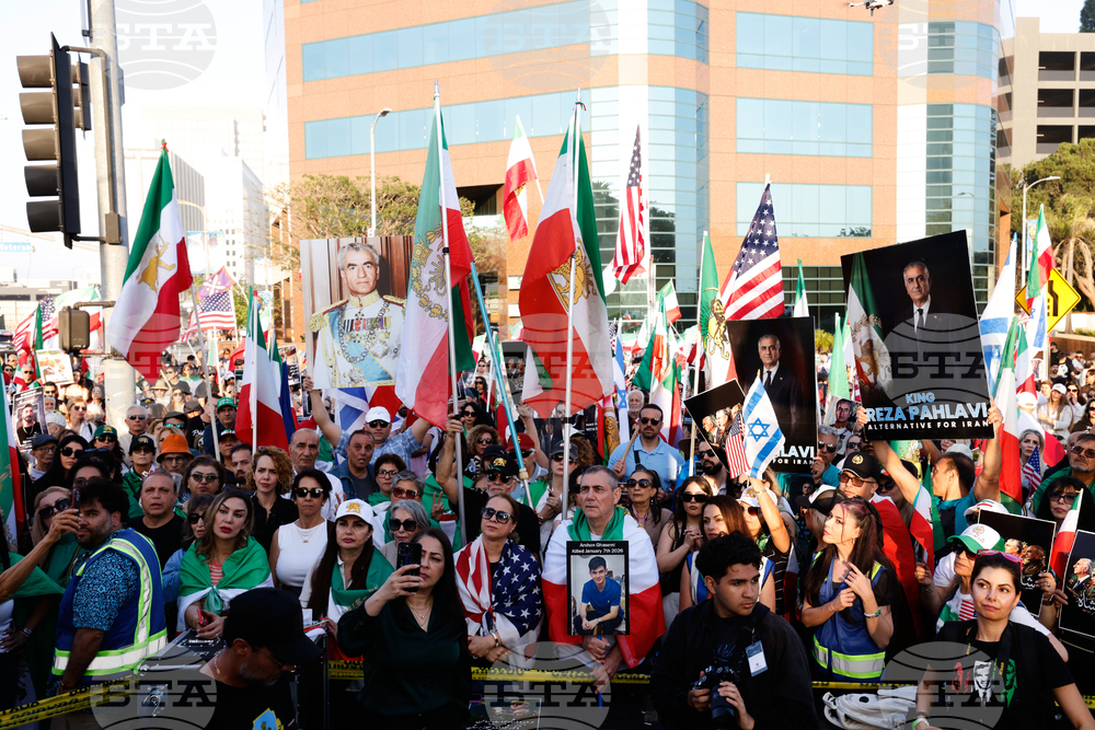 Iran US Israel Protests