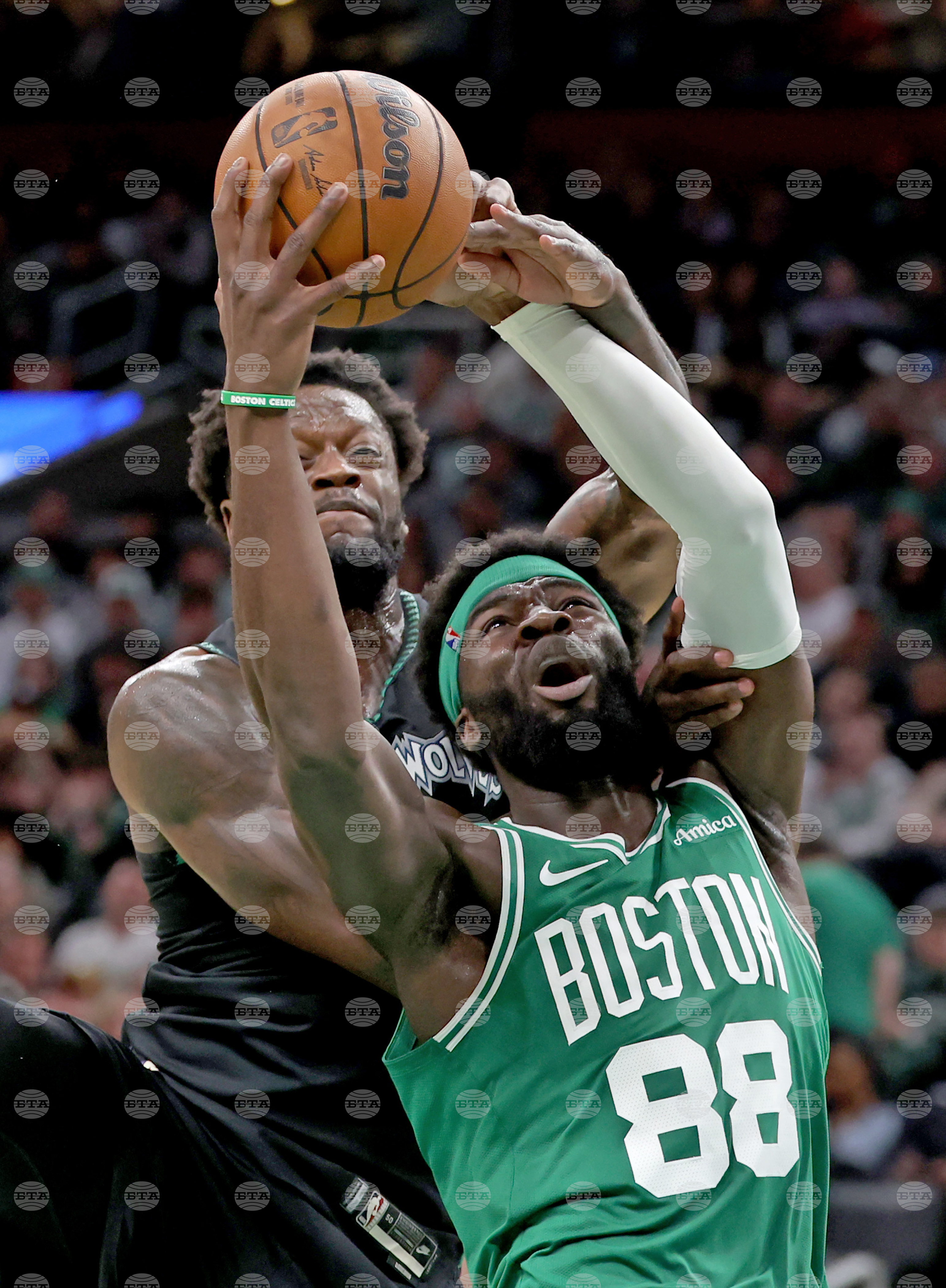 Timberwolves Celtics Basketball