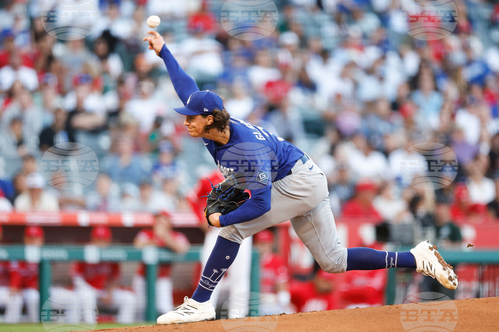Dodgers Angels Spring Baseball