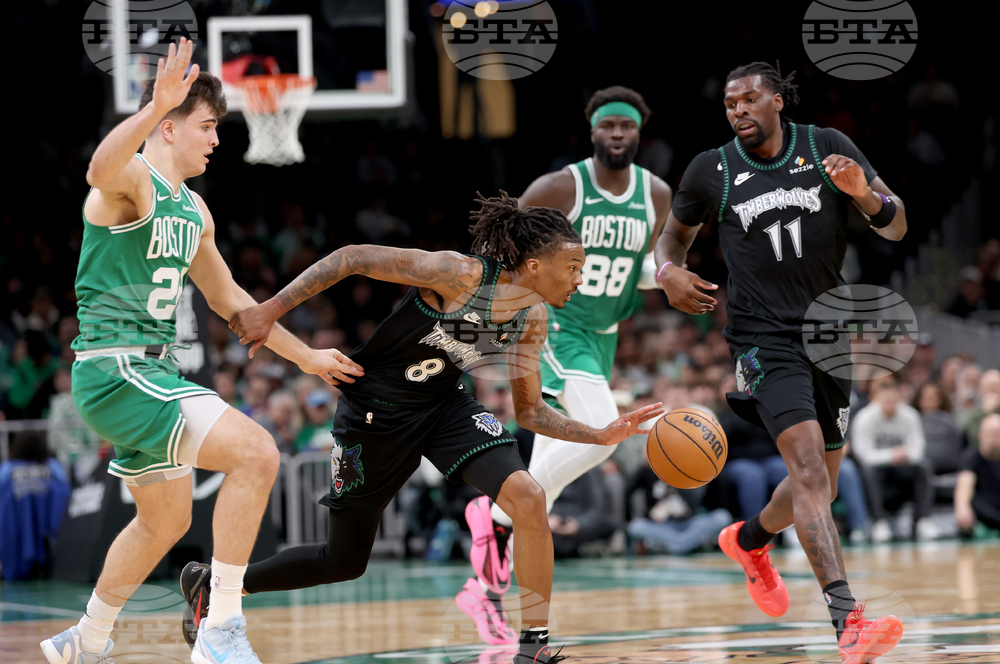 Timberwolves Celtics Basketball