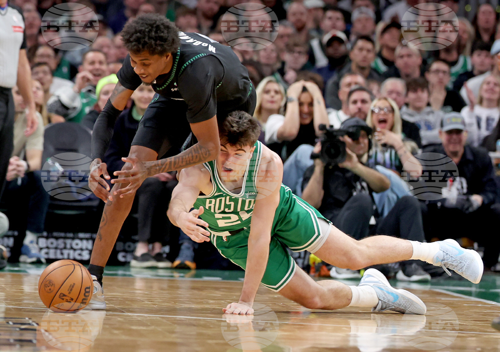 Timberwolves Celtics Basketball