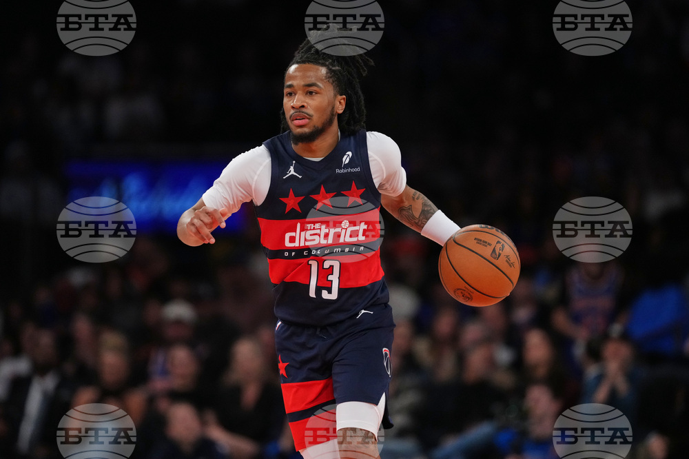 Wizards Knicks Basketball