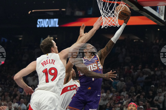 Raptors Suns Basketball