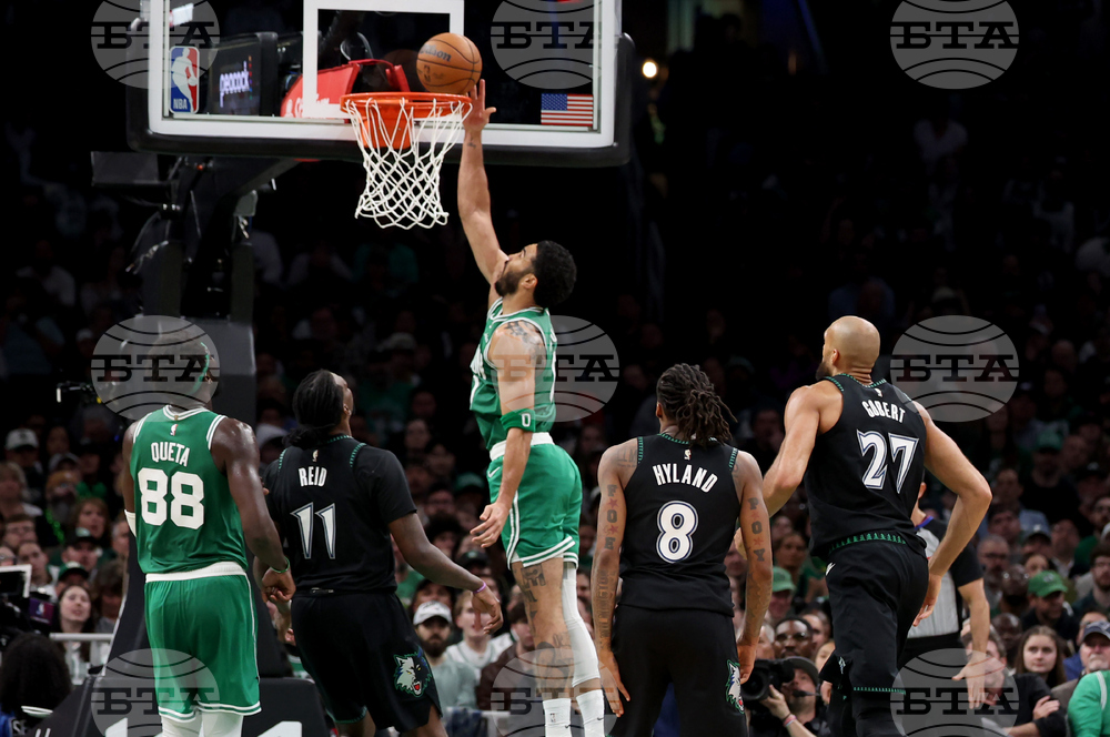 Timberwolves Celtics Basketball