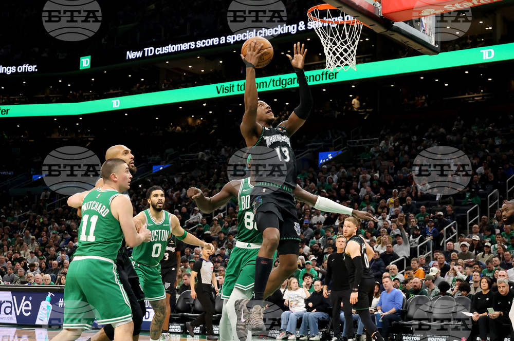 Timberwolves Celtics Basketball