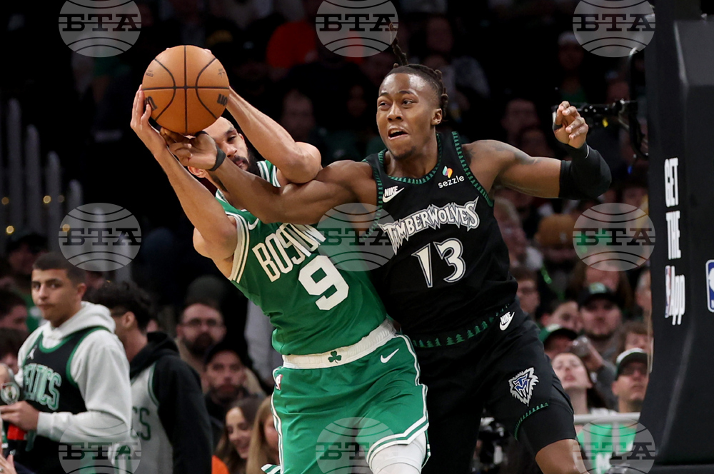 Timberwolves Celtics Basketball