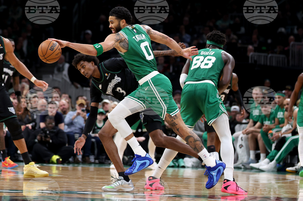 Timberwolves Celtics Basketball