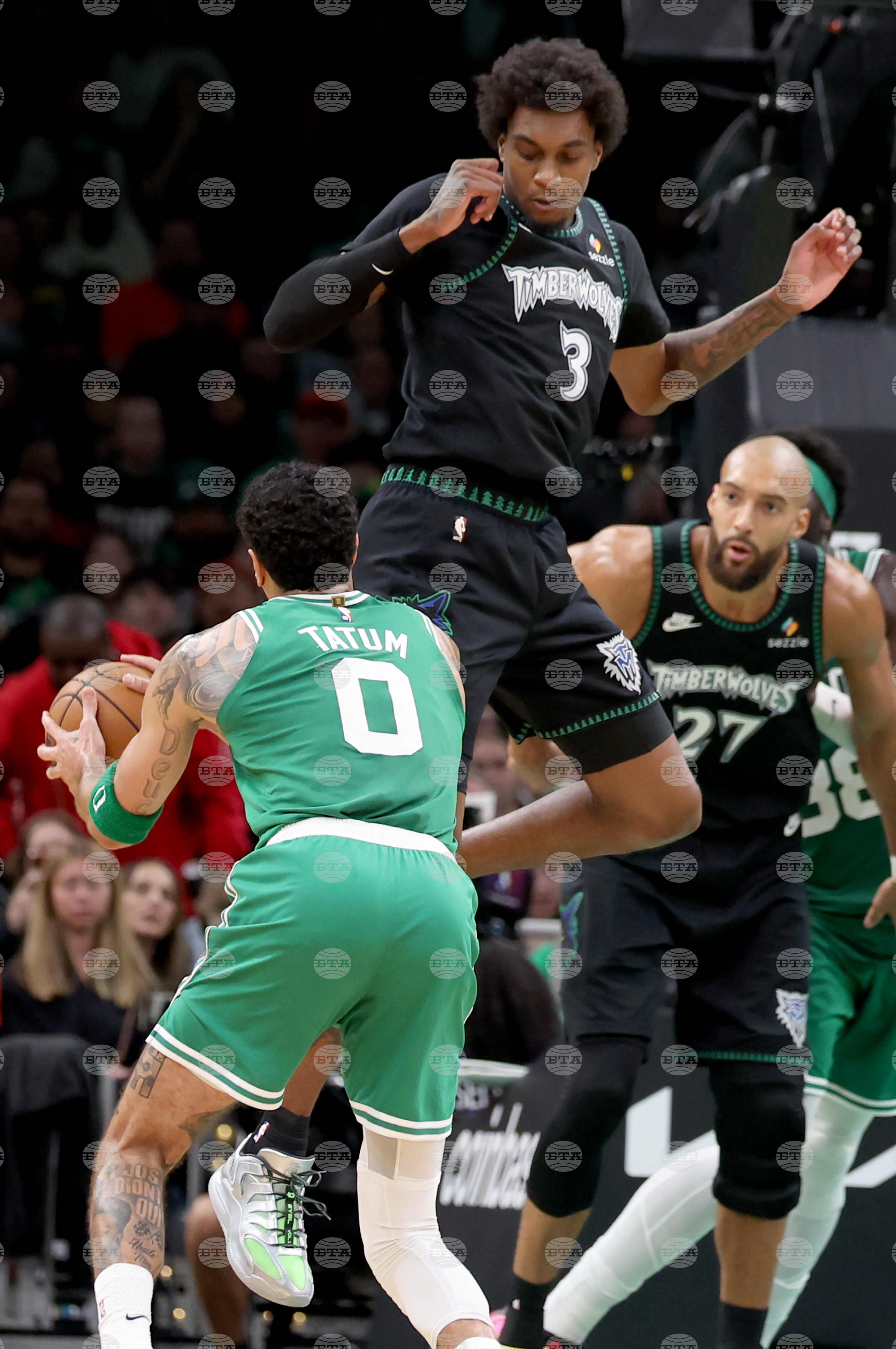 Timberwolves Celtics Basketball