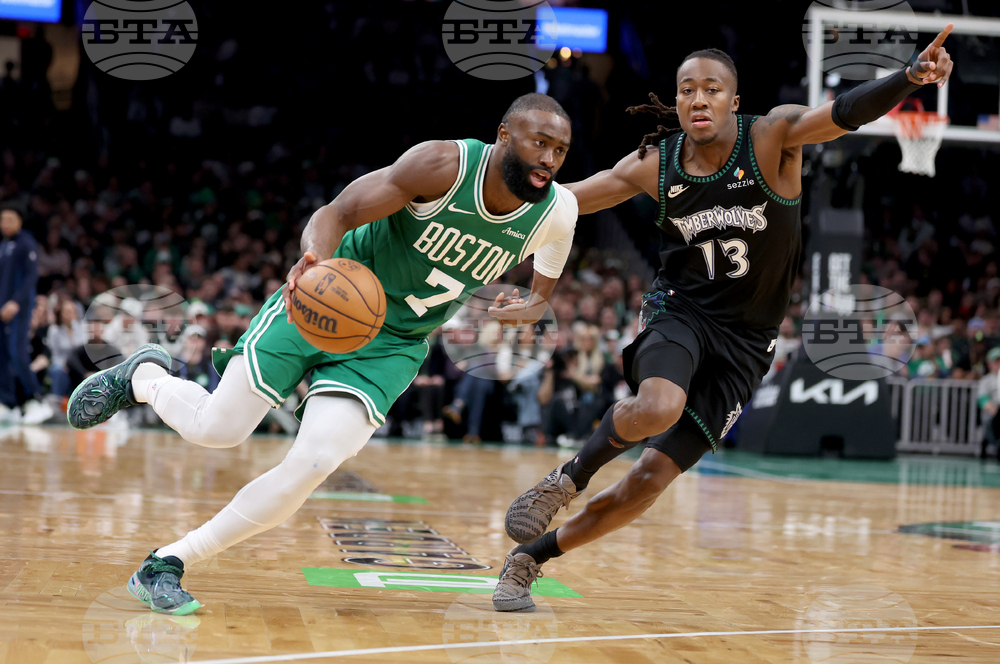 Timberwolves Celtics Basketball