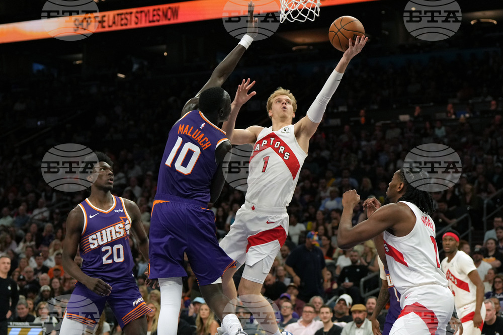 Raptors Suns Basketball