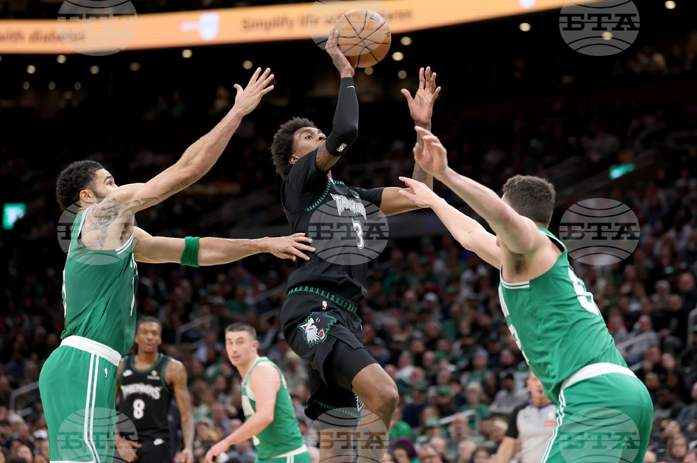 Timberwolves Celtics Basketball