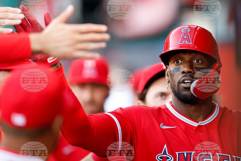 Dodgers Angels Baseball