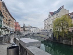 Словения - парламентарни избори - следизборна обстановка - градска атмосфера