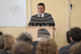 Васил Големански - ученци - среща