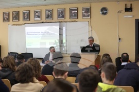 Васил Големански - ученци - среща