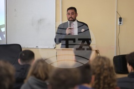 Васил Големански - ученци - среща