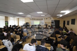 Васил Големански - ученци - среща