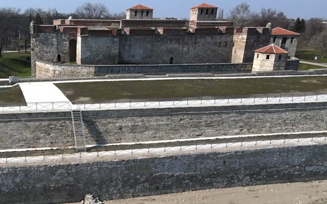 ОА Видин: Информация за обект „Консервация, реставрация и аварийно укрепване на част от „Крепостни стени на турско кале“ – висока тераса, ниска тераса и подход”