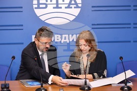 Национален пресклуб на БТА - Пловдив - „Блу Ем“ - БТА - партньорски договор - подписване
