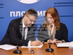 Национален пресклуб на БТА - Пловдив - „Блу Ем“ - БТА - партньорски договор - подписване