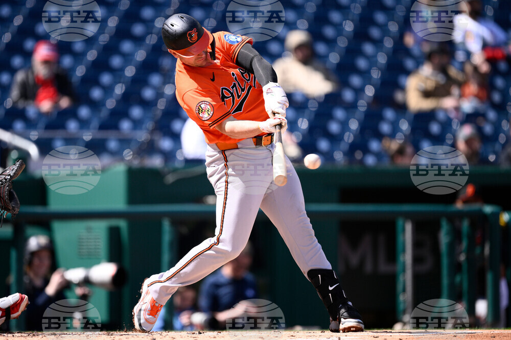 Orioles Nationals Baseball
