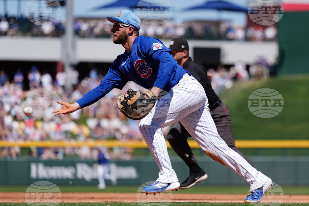 Yankees Cubs Spring Baseball
