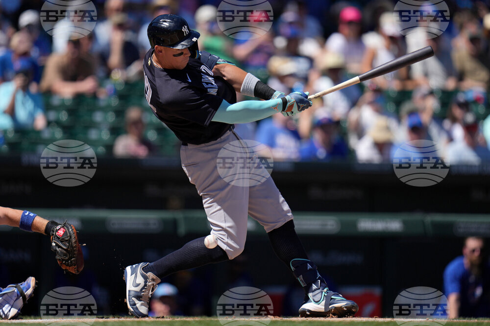 Yankees Cubs Spring Baseball