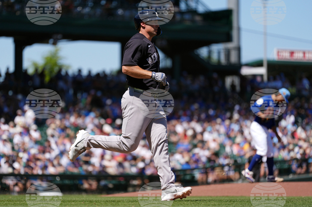 Yankees Cubs Spring Baseball