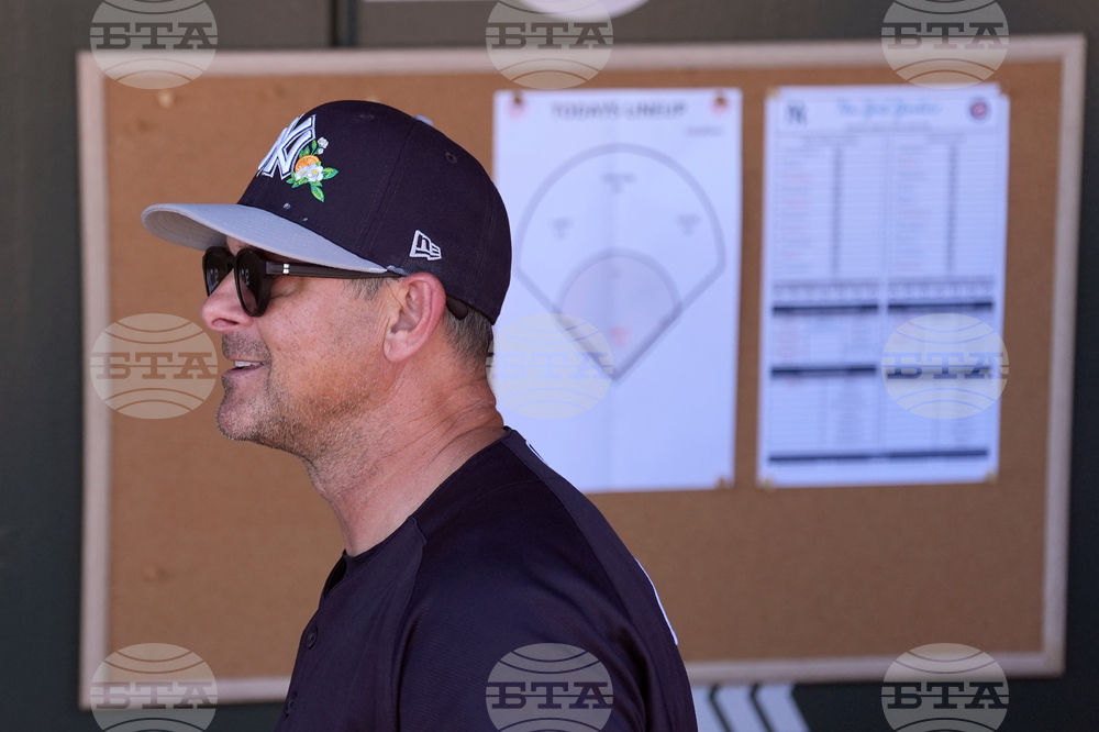 Yankees Cubs Spring Baseball