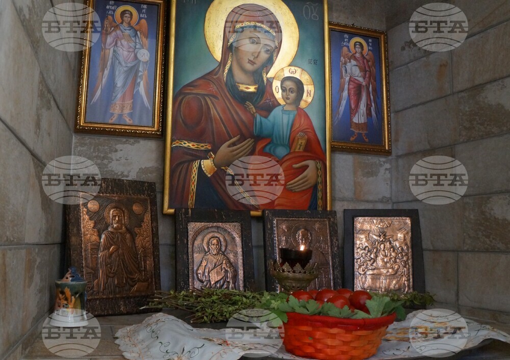 Бачковски манастир - Велики четвъртък - яйца